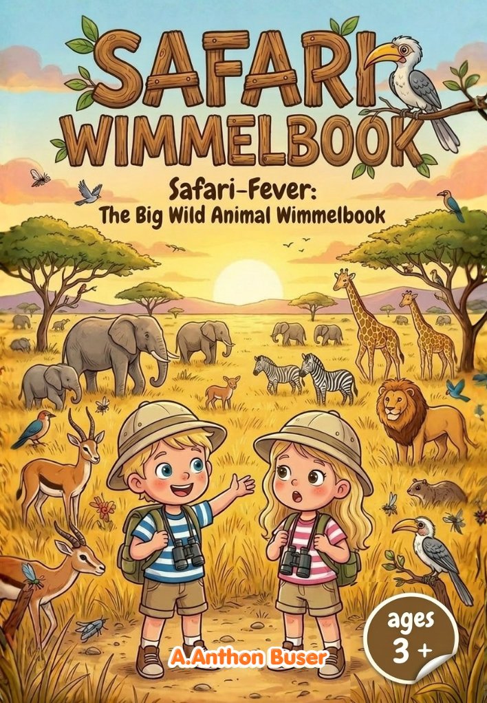Safari Wimmelbook — Safari Fever